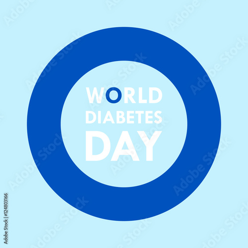 World diabetes day 2016 design illustration prevention for future