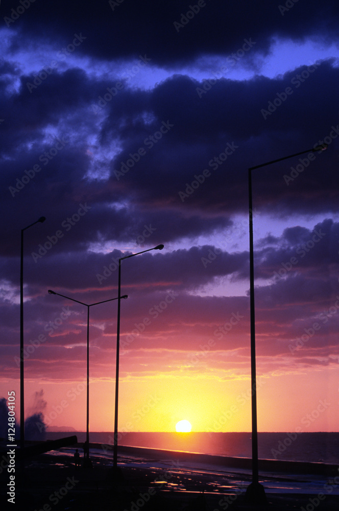 sunset lamp posts sunset lamp posts