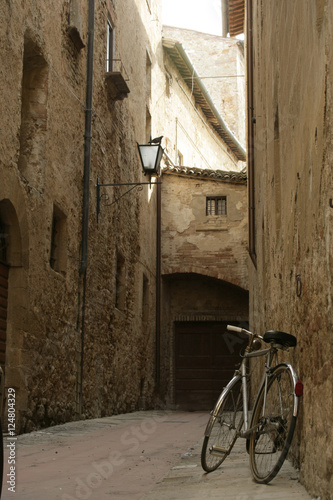 bike in alley