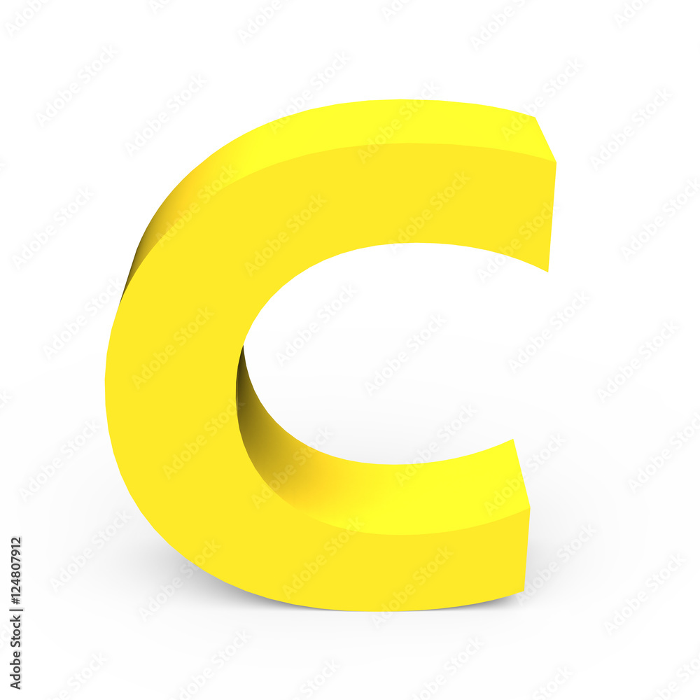 Matte light yellow font C