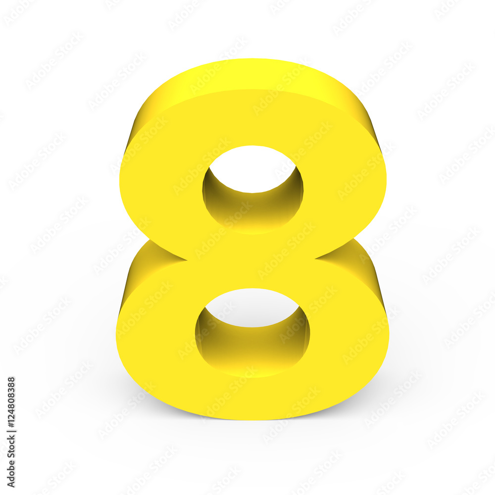 light yellow number 8 light yellow number 8