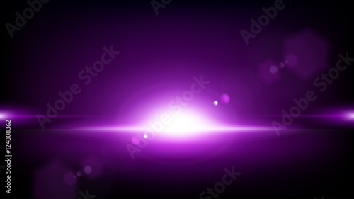 Violet Rays rising Vector Illustration