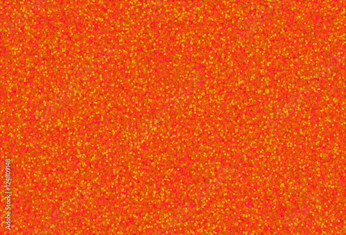 Orange and gold glitter texture bright and shine background