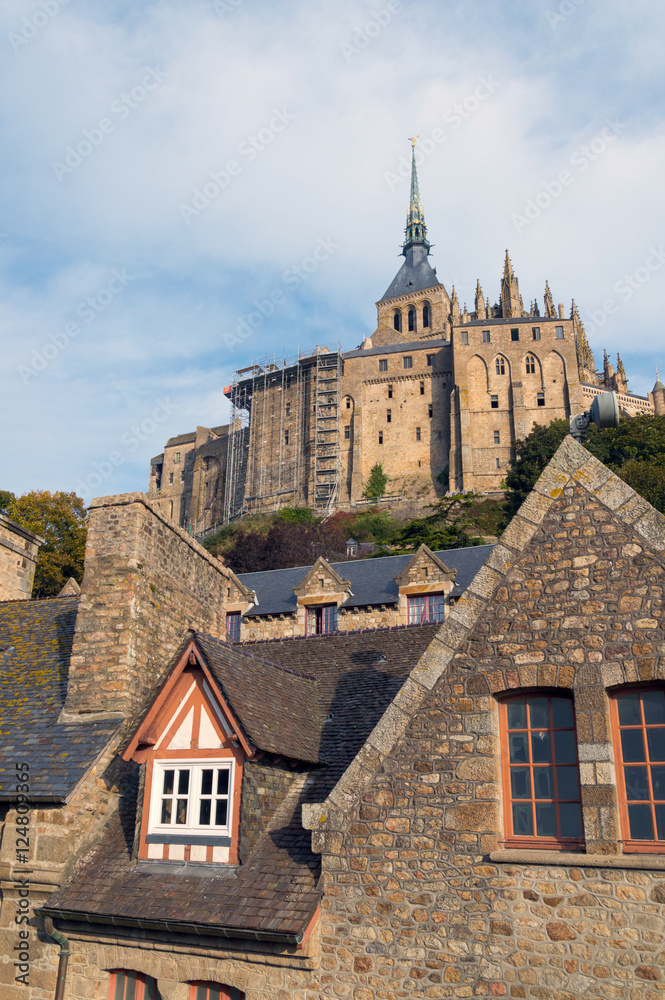 Fototapeta premium Abbey Mont Saint Michel