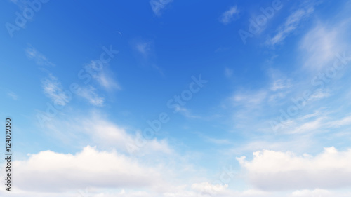 Cloudy blue sky abstract background, blue sky background with ti © teerawit