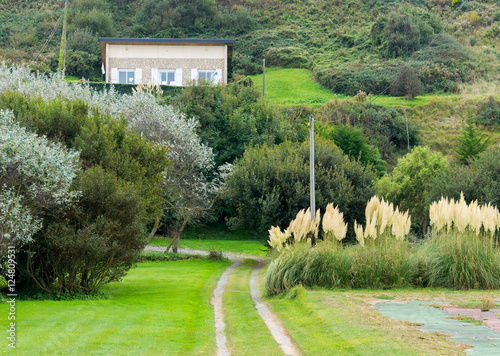 Beautiful house in french province photo