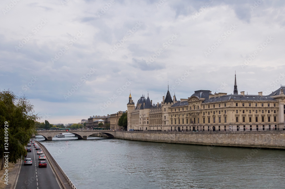 View of Conciergerie - former prison View of Conciergerie - former prison
