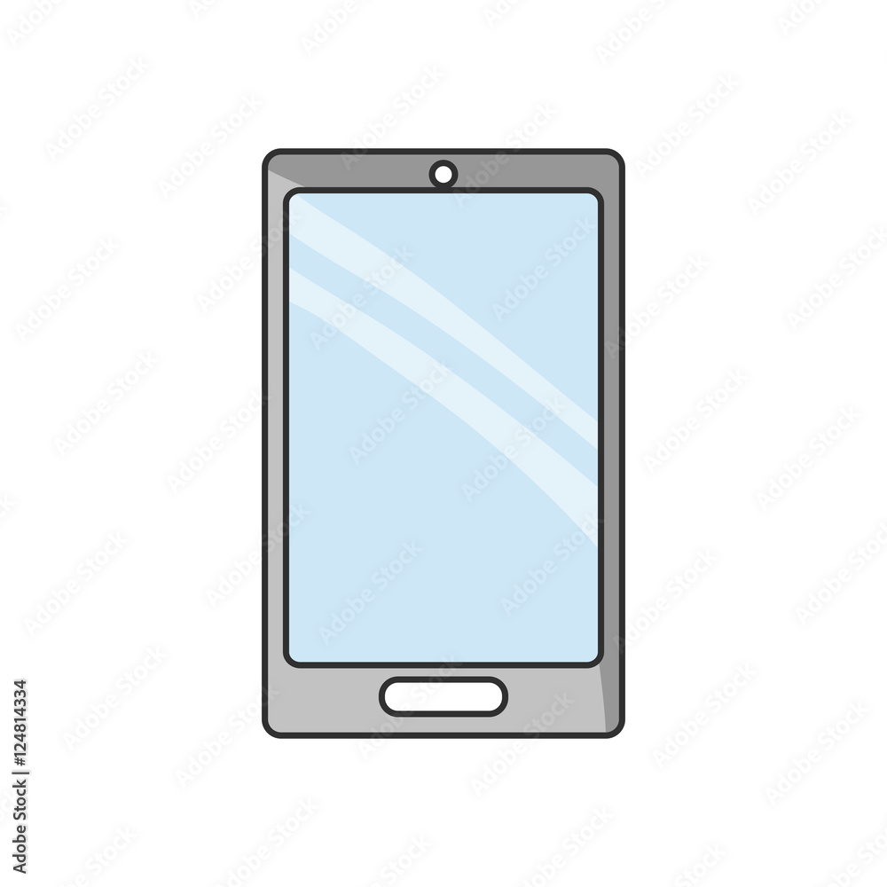 Smartphone icon. device gadget technology theme. Isolated design. Vector illustration Smartphone icon. device gadget technology theme. Isolated design. Vector illustration
