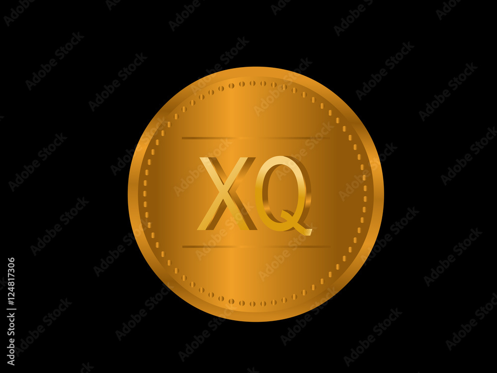 XQ Initial Logo for your startup venture XQ Initial Logo for your startup venture