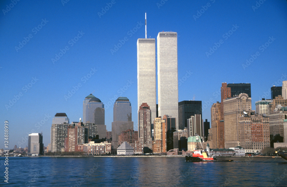 Naklejka premium cityscape a