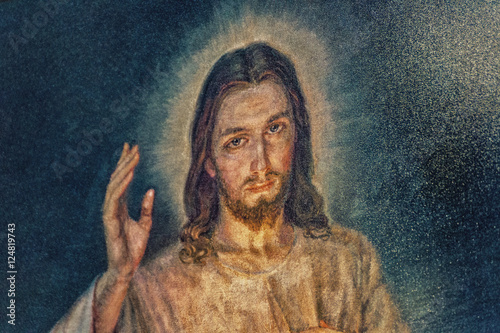 Obraz na plátně Merciful Jesus