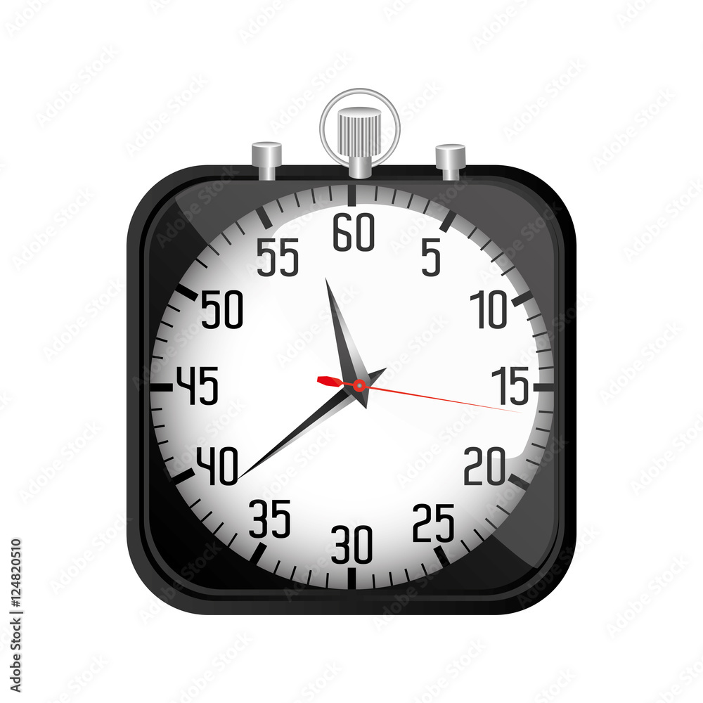 square clock icon image vector illustration design square clock icon image vector illustration design