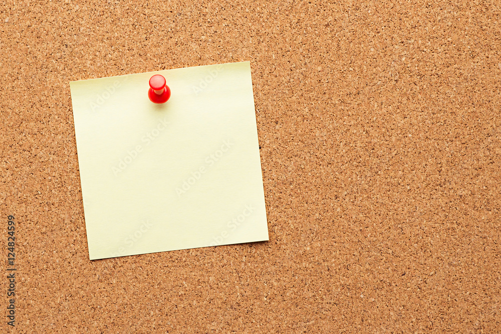 cork board with blank notes cork board with blank notes