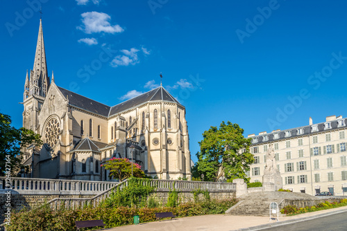 View at the Church of Saint Martin in Pau - France photo