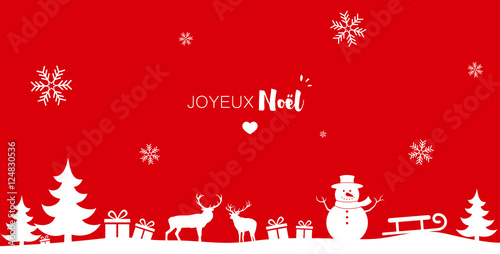 Paysage de Noël