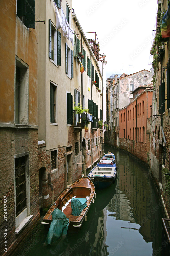 boats in canal