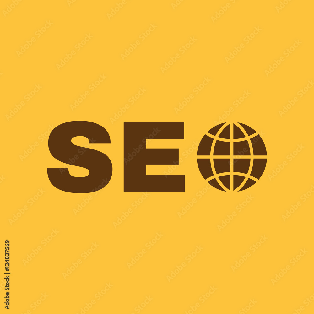 The SEO icon. WWW and browser, development, seo symbol. UI. Web. Logo. Sign. Flat design. App. The SEO icon. WWW and browser, development, seo symbol. UI. Web. Logo. Sign. Flat design. App.
