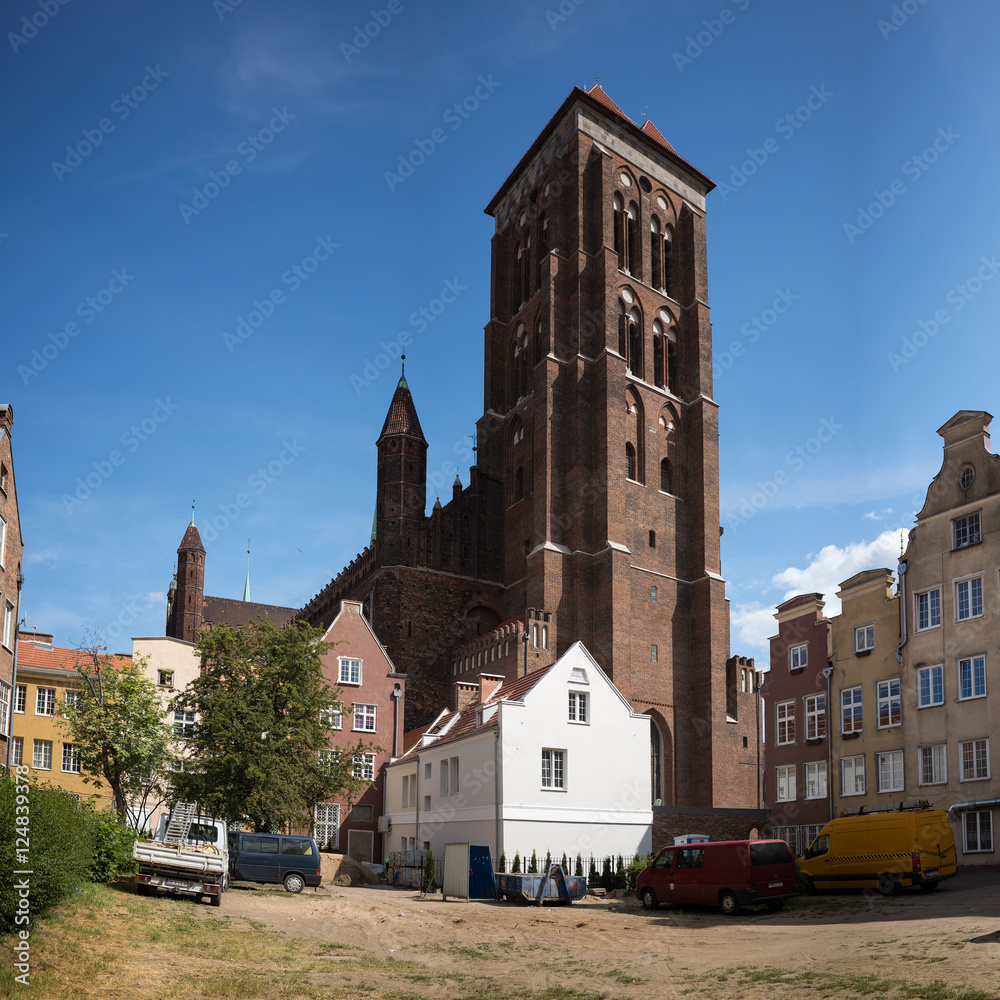 Obraz premium St. Mary's Church in Gdańsk