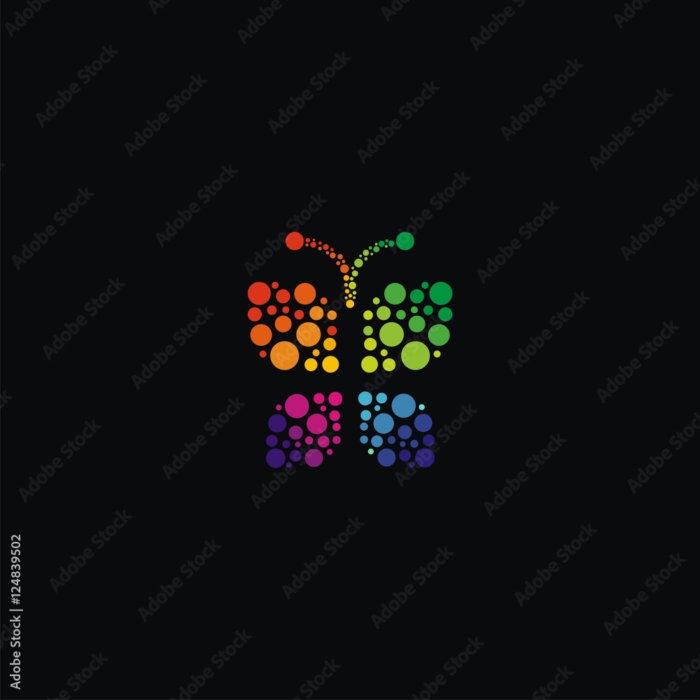 Butterfly logo vector Butterfly logo vector