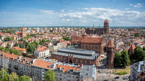 Gdańsk panorama photo