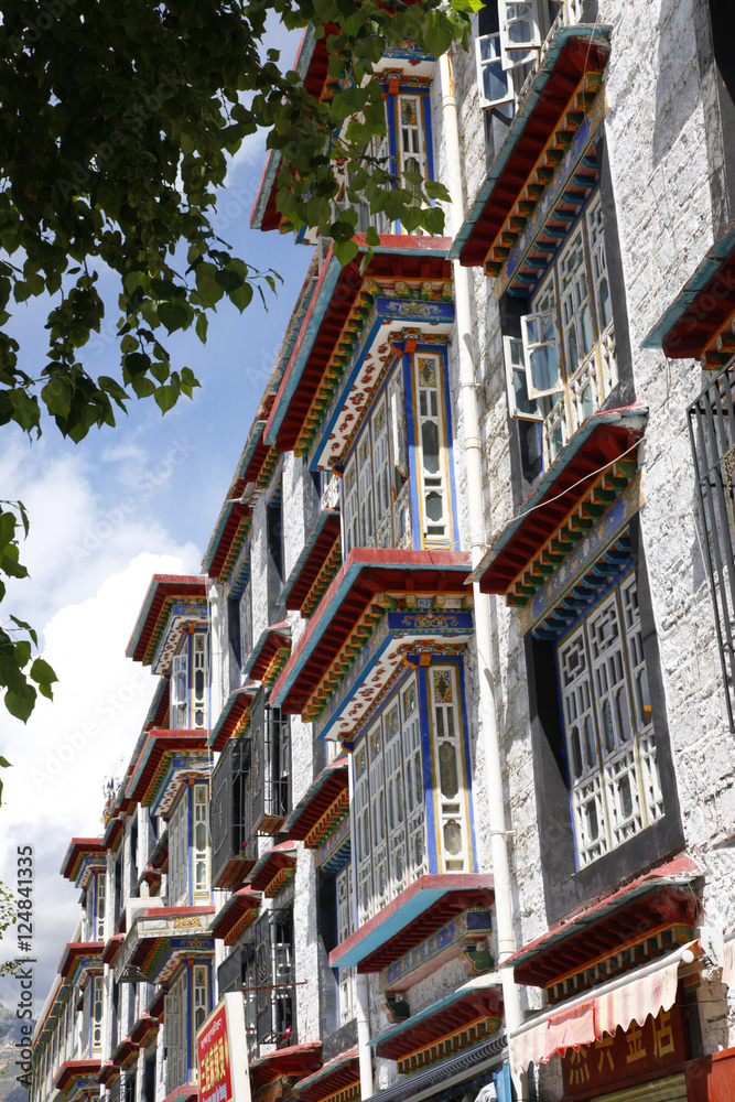 Fototapeta premium big apartment windows