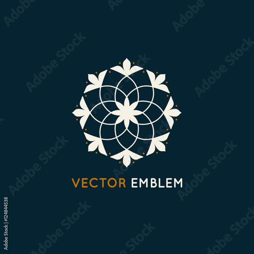 Vector logo design template