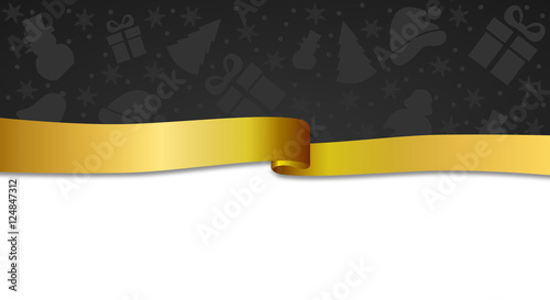 Weihnachten - Banner mit weihnachtlichen Motiven (Version 1)