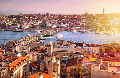 Photography Istanbul the capital of Turkey, eastern tourist city.