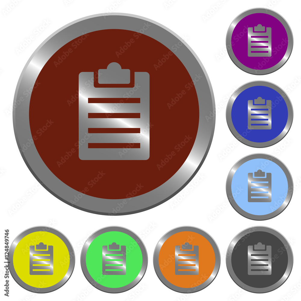 Notes color buttons Notes color buttons