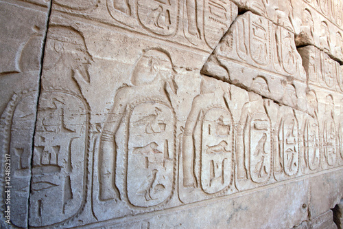 bas-relief hyroglyphics