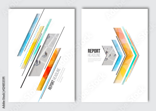 Vector Brochure template. Flyer layout, blur background with elements for magazine, cover, poster design. Music, business, sports, technology events.