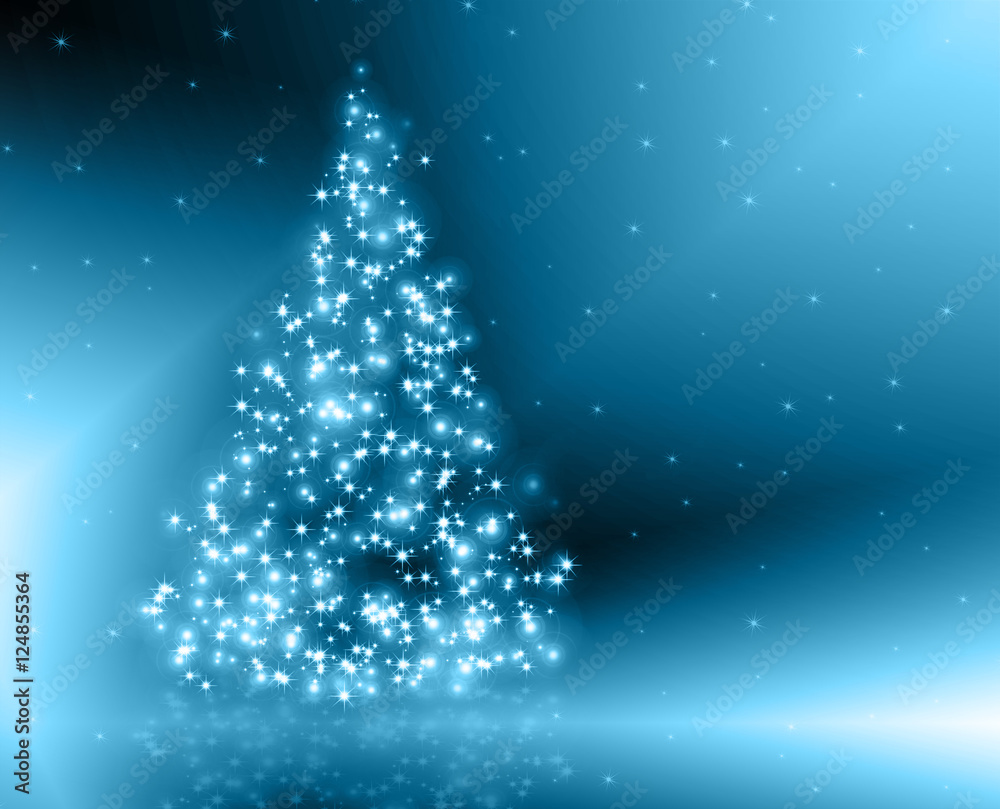 Christmas blue Tree Christmas blue Tree