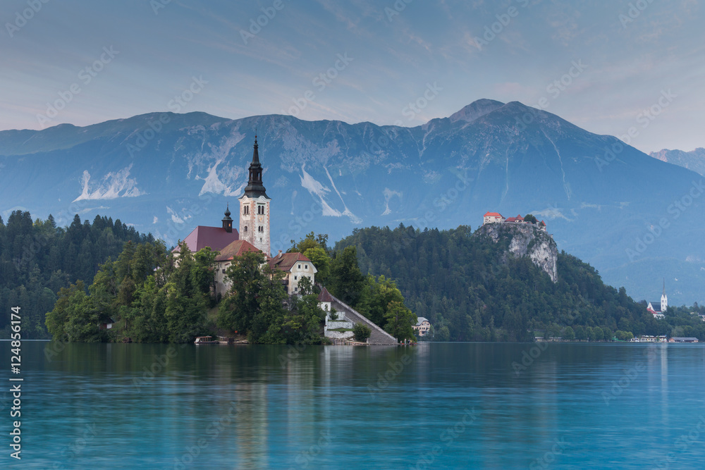 Fototapeta premium Bled Lake, Slovenia, Europe