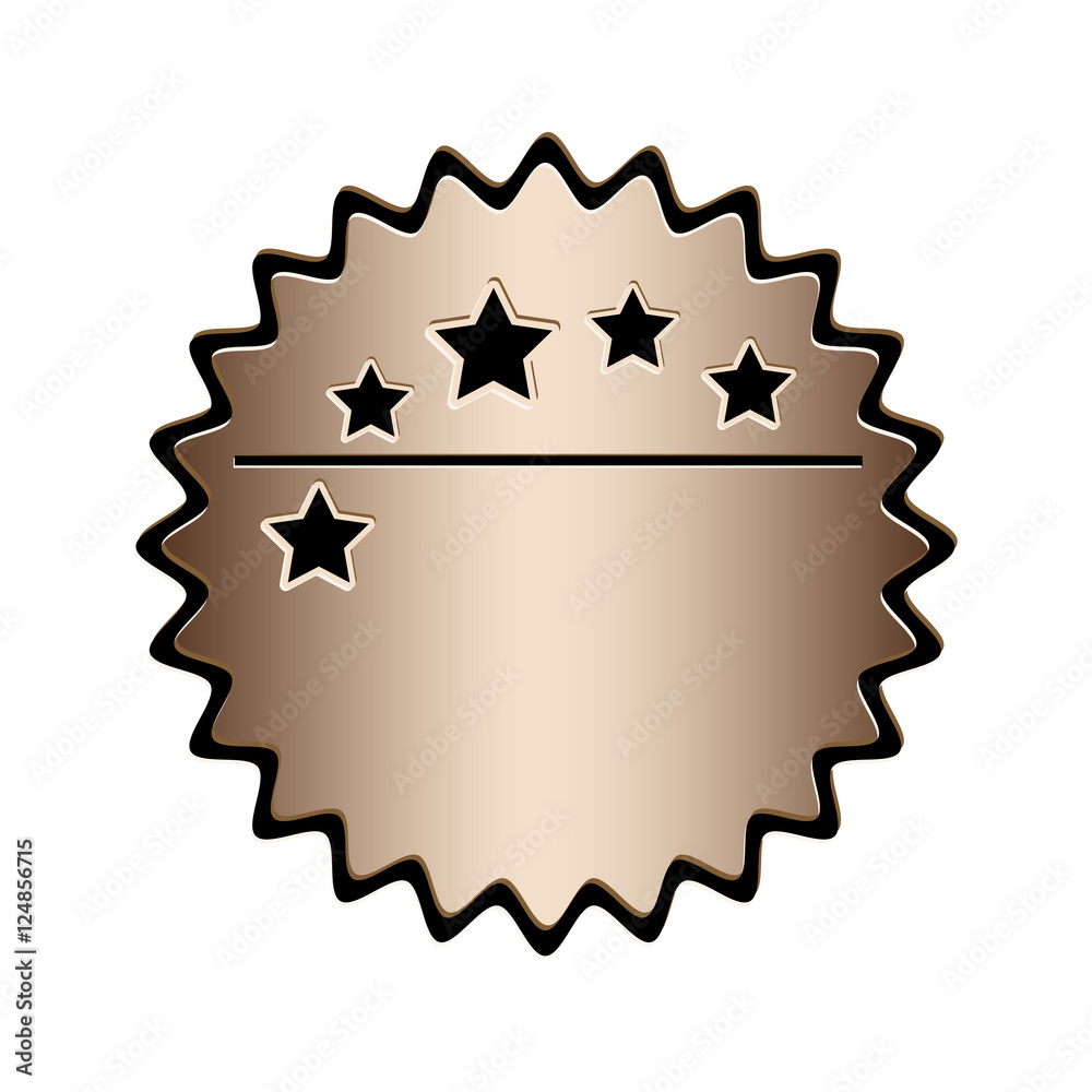 luxury ombre emblem or label icon image vector illustration design luxury ombre emblem or label icon image vector illustration design