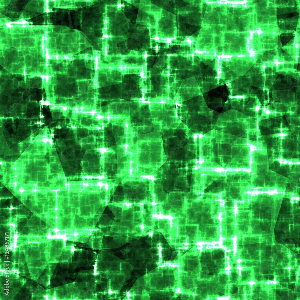 Obraz premium Glowing green grunge old background or dirty old grunge texture.