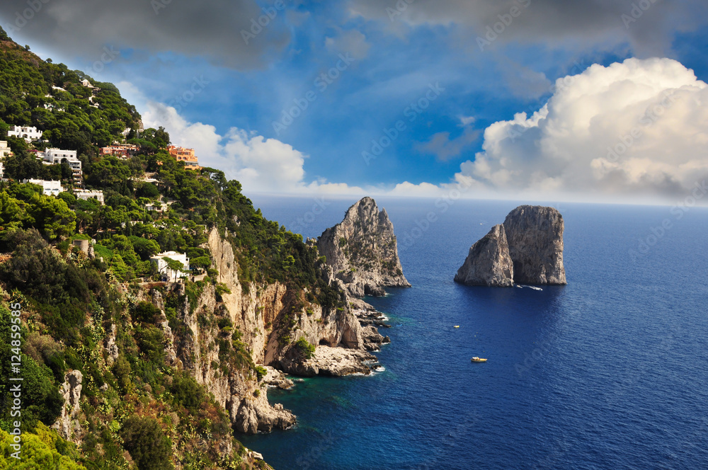 Amalfi coast landscape – Italy, Europe
