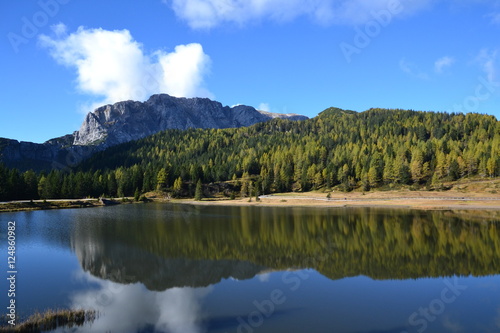 Il lago di Passo Pramollo (Nassfeldpass – Nassfeldsattel)
