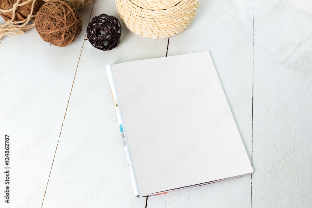 Mock up, photo paper, white sheet Mock up, photo paper, white sheet
