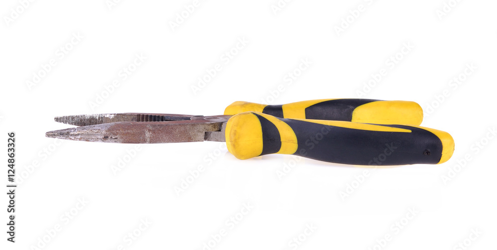 Obraz premium yellow pliers