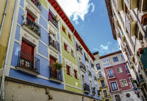 Hostel accommodation and pilgrims in Pamplona Spain