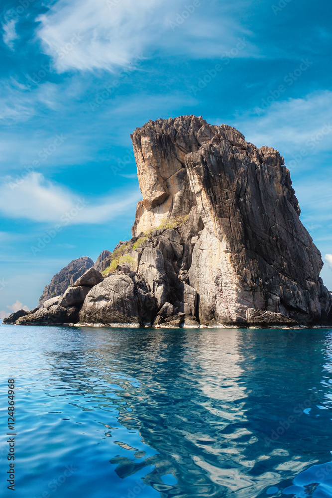 Mu Ko Chumphon Marine National Park, Buddha mountain Mu Ko Chumphon Marine National Park, Buddha mountain