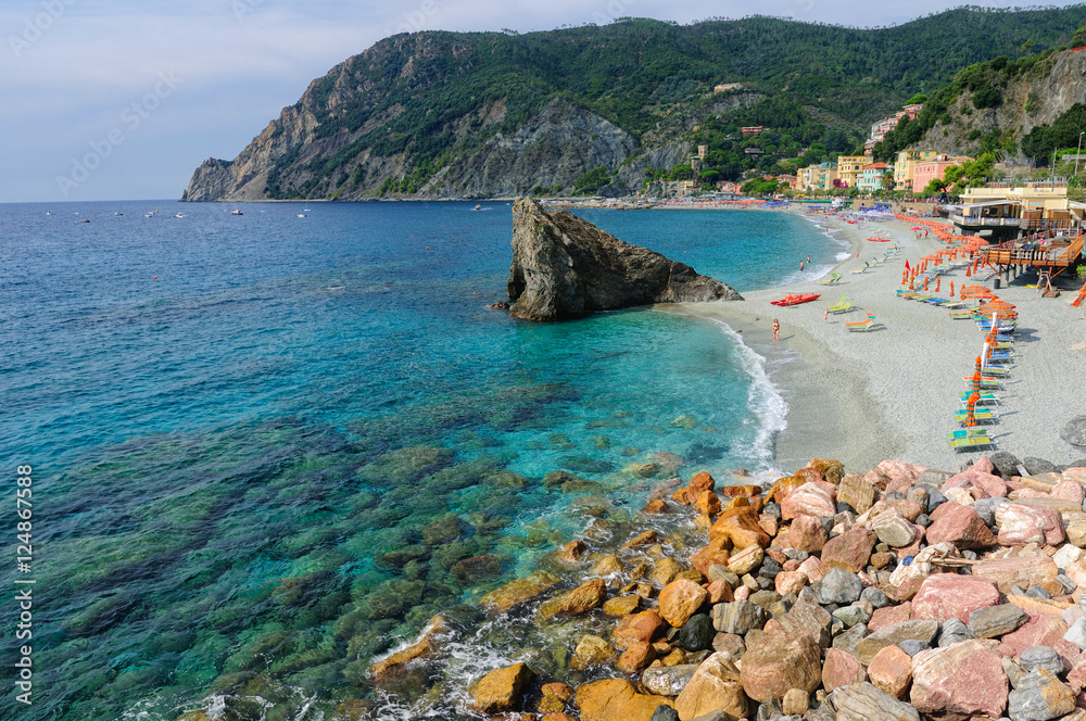 Monterosso piccolo paese della Liguria, cinque terre, italia Monterosso piccolo paese della Liguria, cinque terre, italia