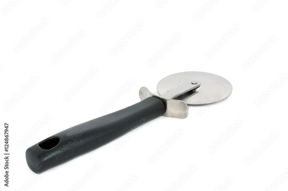 Pizza Slicer isolated on a white background Pizza Slicer isolated on a white background