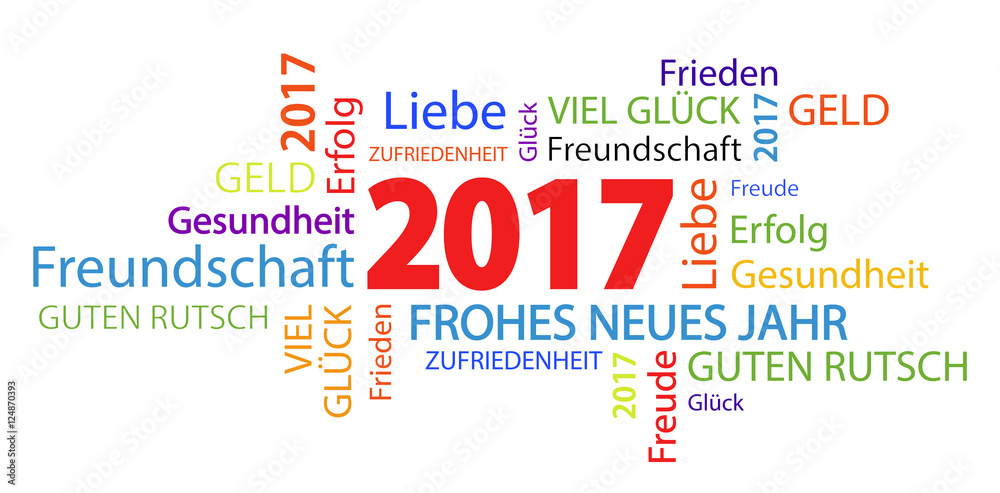 word cloud with new year 2017 greetings word cloud with new year 2017 greetings