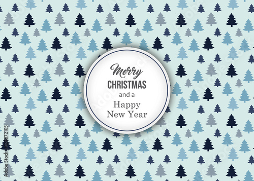 Weihnachtliches Geschenkpapier mit Text