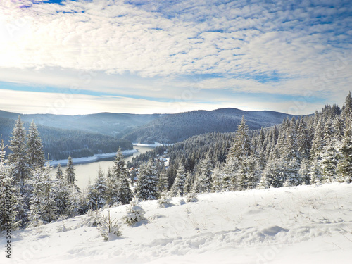 Winter wonderland, Christmas holiday background  © 2207918