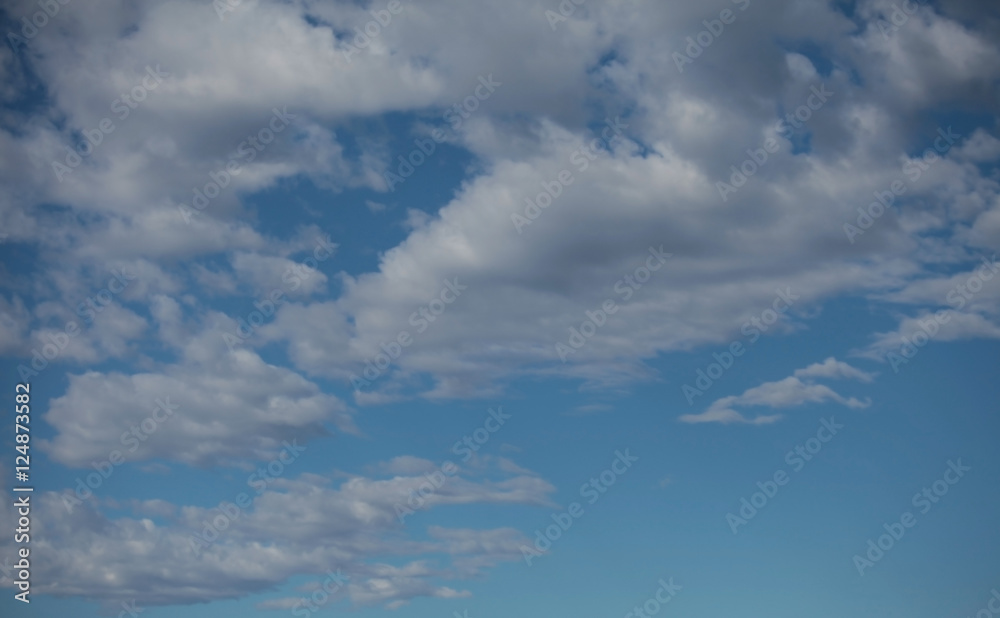 Sky with soft clouds