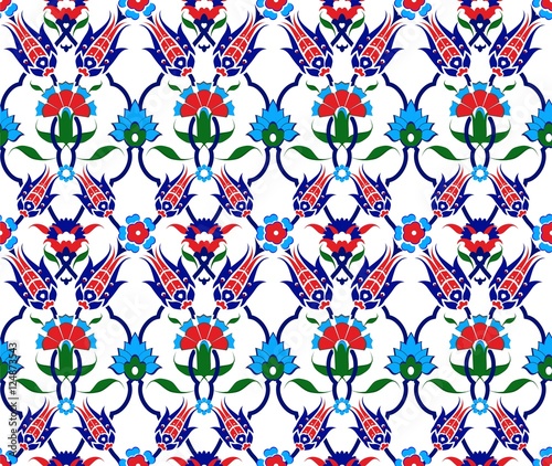 Ottoman Turkish Design Pattern Vector/Osmanlı-Türk Motifleri