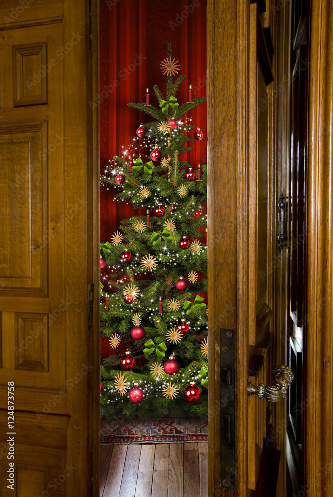 Tür ins Weihnachtszimmer Tür ins Weihnachtszimmer