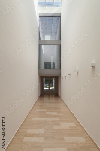 Corridor  interior of a modern building